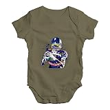 TWISTED ENVY Baby Mädchen (0-24 Monate) Body Gr. 18-24 Monate, Khaki
