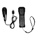 Produktbild Black Remote & Nunchuk Controller Bundle für Nintendo Wii & Wii U
