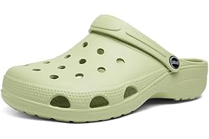 HUAYUEHONG Lakeland Active Mule - Zoccoli da giardino unisex, in rete traspirante, zoccoli classici, antiscivolo, pantofole estive