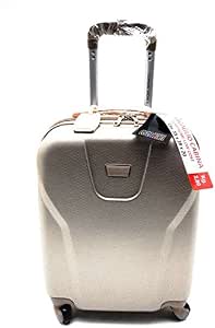 TROLLEY COVERI WORLD IDONEO RYANAIR Cm.55x40x20 ABS RIGIDO 4 RUOTE  Cm.55x38x20 Bagaglioa mano cabina idoneo low cost TROLLEY CABINA COVERI  WORLD DI ENRICO COVERI ART.8032 (BEIGE CHAMPAGNE) : Amazon.it: Valigeria