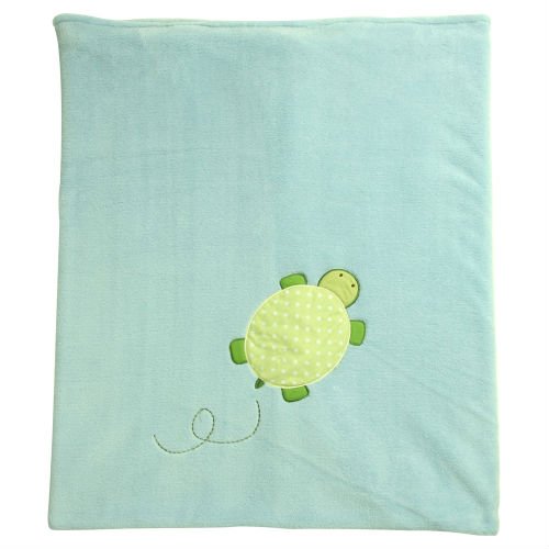 Kids Line Frog Pond Boa Cot/ Bed Blanket