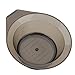 SODIAL(R) Hair Coloring Dye Bowl Color Mixing Bowl Hairdressing Salon Accessories gray