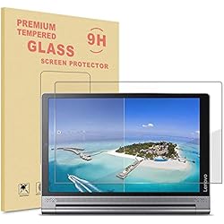 Infiland Lenovo Yoga Tab 3 Plus/Yoga Tab 3 Pro Protector de Pantalla, Premium Protector de Pantalla de Vidrio Templado para Lenovo Yoga Tab 3 10 Plus/Yoga Tab 3 Pro 10.1 Inch Tablet
