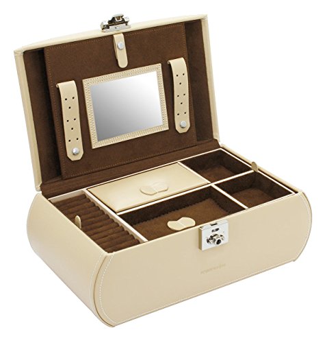 Friedrich|23 Damen-Schmuckkasten Cordoba Leder beige – 26480-8 - 6