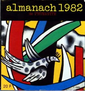 ALMANACH DE L'HUMANITE du 01/01/1982 - ALMANACH 1982