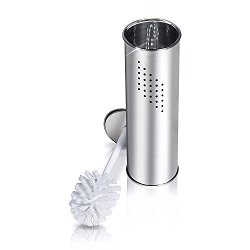 Tatkraft Kaiser WC Garnitur Toilettenbürstenhalter Rostsicherer Stahl 38cm - 2