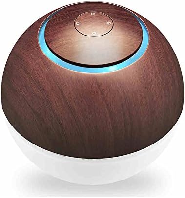 YIXIN Air Humidifier / Purifier ABS + PP Material Ultrasonic Nanometer Atomization Automatic Shutdown Without Water 360 Degree Spray Radiation-free Health and Energy Saving 850ML Dark Wood Grain