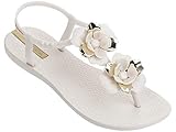 Stock code 82662 Ivory  Ipanema Premium Floral Sandal Damensandalen Zehentrenner 82662/2019 (39 EU, beige (20776))