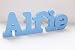 Personalised Name Sign, Freestanding Sign, Poppy, Birthday Gift, Party Decoration, Wedding Table centerpiece, Christening Gift, Anniversary Gift,Contact the Seller via Amazon message to provide the name and colour