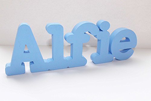 Personalised Name Sign, Freestanding Sign,Alfie, Birthday Gift, Party Decoration, Wedding Table centerpiece, Christening Gift, Anniversary Gift
