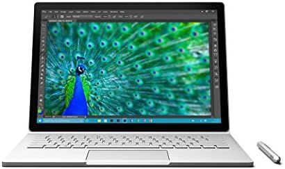 Microsoft Surface Book Intel Core i7 13.5" IPS Microsoft Windows 10 Pro Silver 512GB Tablet, Bluetooth and micro-SD