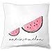 Produktbild Kissen mit verschiedenen Sprüchen und Motiven - Ananas/Melone - Sprüche - Motive -Kissen - Bett - Sofa (Kissen Melone"one in a melon")