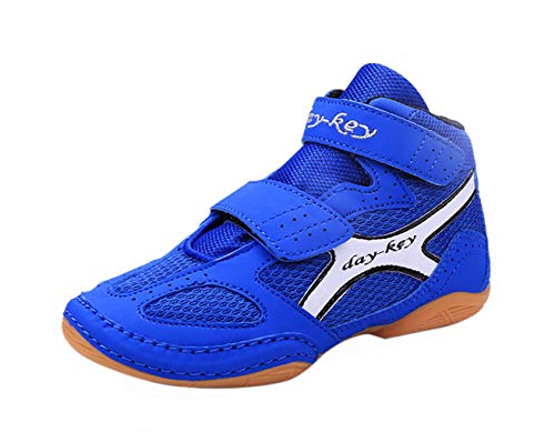 Day Key Chaussures de Lutte Respirante Chaussures de Boxe pour Hommes Femmes Enfants Garçons et Filles