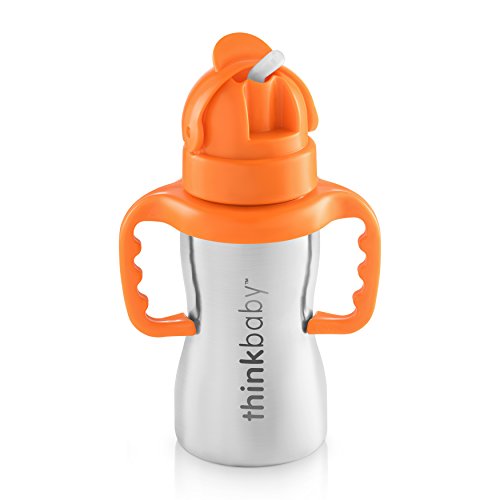 Preisvergleich Produktbild thinkbaby Thinkster Stahlflasche, silberfarben