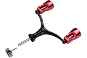 ‎REMIXAST Angelrolle Griff Kurbel Angelrolle Doppelkurbel für 1000-5000 Angelrolle