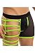 Produktbild New Men 's und Gay 's grün & schwarz Cut Out Boxer Shorts Unterwäsche Stripper Nachtwäsche Hirsch Do Fancy Kleid Gr. S/M