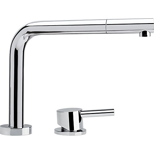 Preisvergleich Produktbild Armatur ACTIVE WINDOW, Zugauslauf, Hochdruck, unbegrenzter Schwenkkopf, Seitenbedienung beidseitig, Armatur senkbar, Chrom