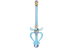 WINBST - Bacchetta da fata o principessa, per bambini, con lucine e musica, anime, ideale per cosplay