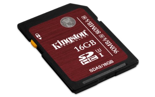 Kingston SDA3/16GB SDHC/SDXC 16GB Ultra High-Speed Class 3 Speicherkarte
