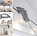 Produktbild Staubwedel Duster mit Teleskop Stange, Mikrofasern Staubwischer, Staubbesen,Antistatisch, Entfernt Mühelos Staub und Spinnweben, Ideal für Decken Deckenventilatoren - 280cm