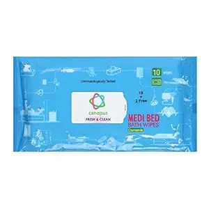 Canopus Medi Bed Bath Wipes - 10 Pulls