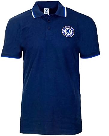Official CHELSEA FC Core Polo Shirt - Mens XL (Navy)