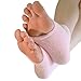 Pixnor Professional Heel Moisturising Gel Socks for Dry Hard Cracked Skin Foot Pain Relief Pink