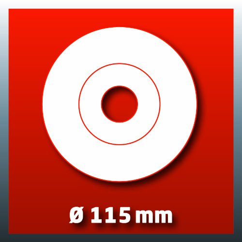 Einhell Winkelschleifer TE-AG 115 (720 W, Scheiben-Ø 115 mm, Schlüssel im Zusatzhandgriff, ohne Trennscheibe) - 7