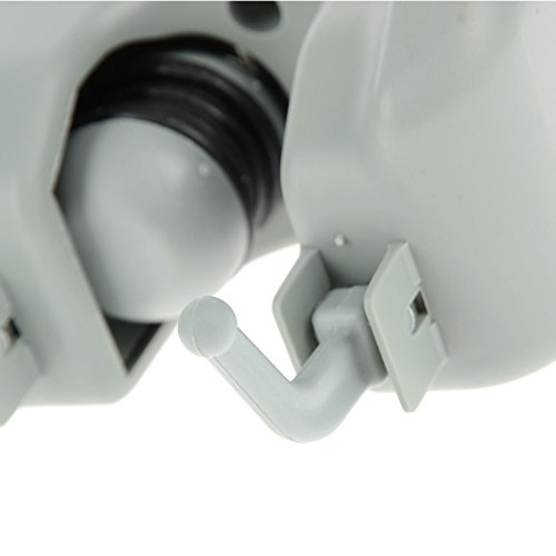 Imixlot Mopp und Besen-Halter, Wand Garten Werkzeugaufbewahrung Werkzeugregal Storage & Organisation fuer Ihr Haus, Abstellraum, Garage und Schuppen,Geraetehalter, Werkzeugleiste fuer 7 Geraete, Garten Werkzeug Geraete Halter Leiste(3-Position) - 8