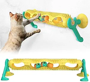 Pets Empire Cat Toys Interactive Kitty Track Ball Kitten Toy for Indoor Cats Tumbler Funny Pet Puzzle 1 Piece (Color May Vary)