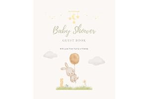 Baby Shower Guest Book: Soft Neutral