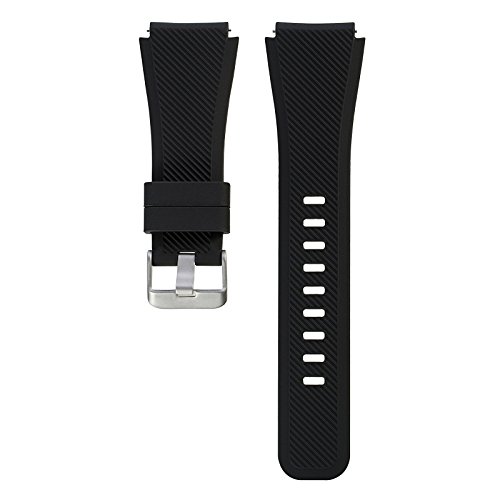 WEINISITE Reemplazo Correa Pulsera para Samsung Gear S3 Frontier / S3 Classic Smartwatch (#1)
