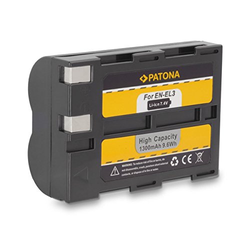 PATONA 1802 Chargeur   Batterie EN-EL3   ENEL3a pour Nikon D50   D70   D70s   D100