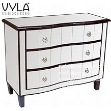 commode en miroir