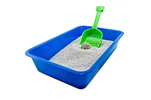 BLACK DOG Cat Litter Scoop (Colour May Vary), Medium (Cats 016 Toys Rope)