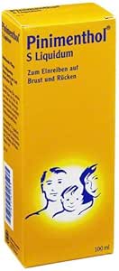 Pini Menthol S Liquidum 100ml Liquidum : Amazon.de: Health & Personal Care