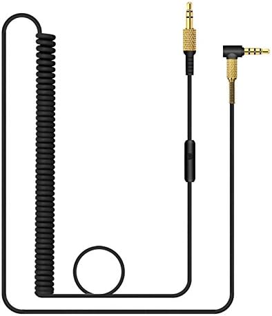 Lovinstar Extension Audio Cable for Marshall Major II Monitor Headphone Cords with Mic for iphone Samsung