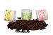 Vidhi Mangalam Scented Insence Dhoop Cones, Pack of 3 boxes, Made from Organic Indian Herbs, 60 Dry Cones and 1 Dhoop stand in a box (Total 180 Dry cones and 3 Dhoop stand). (Rose, Sandalwood (Chandan) and Guggal) RS.379.00