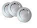 King International Stainless steel Bar tray, charger plate, Serving Tray 11 inch,Set Of 3 Pieces RS.1998.00