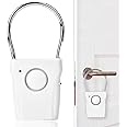 Door Alarm with Window Sensor - 120dB Touch/Vibration Triggered Security Alarm for Home, Travel & Apartment