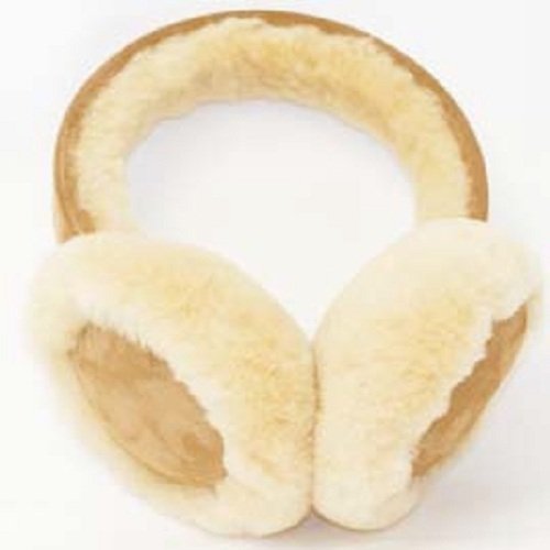 SNUGRUGSLadies Full Sheepskin Ear Muffs with Gift Box in Classic Colours