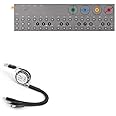 BoxWave Cable Compatible with Teenage Engineering OP-Z - AllCharge miniSync, Retractable, Portable USB Cable for Teenage Engineering OP-Z - Jet Black