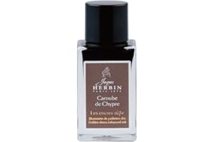 Jacques Herbin 16045JT - Encre Jacques Herbin Prestige 1670-flacon 15ml-Caroube de Chypre
