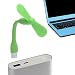 Produktbild Portable USB Fan, FNKDOR Mini Mobile Power Bank Portable Laptop Computer Ventilator Cool Kühler drehbar Lüfter (Grün)