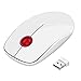 Produktbild Slimline Kabellose Maus mit 2.4GHz Nano USB Empfänger, VicTsing 1600dpi Wireless Ultrathin 4 leisen Tasten Optische drahtlose Mäuse für Mac | Windows7/8/10/XP/Vista7/8/Linux PC Computer | Laptop | Notebook | Office