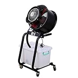 YZJJ Ventilateur sur Pied, Ventilateur Industriel, Ventilateur brumisateur intérieur, réservoir d'eau 60L, idéal pour Le Camping, Les patios, Les Pique-niques, Le Jardin extérieur