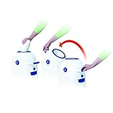 Geruchsdichter Windeleimer Diaper Champ large blau – für normale Müllbeutel - 2