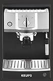 Krups XP562010 Steam & Pump Máquina De Espresso, 1400 W, Acero Inoxidable, Negro/Plateado [Clase de eficiencia energética A] (Reacondicionado Certificado)
