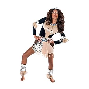 DISFRAZ DE GUERRERA ZULU