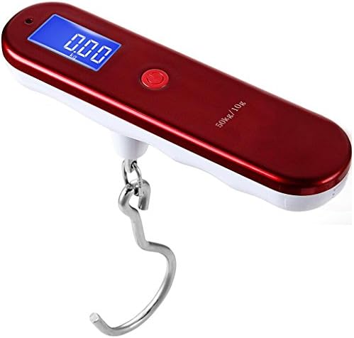 Portable scale 50KG high precision electronic scale electronic spring scale kitchen electronic portable said , red